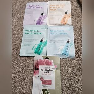 Bundle of 5 MyDermaDream Face Masks NEW